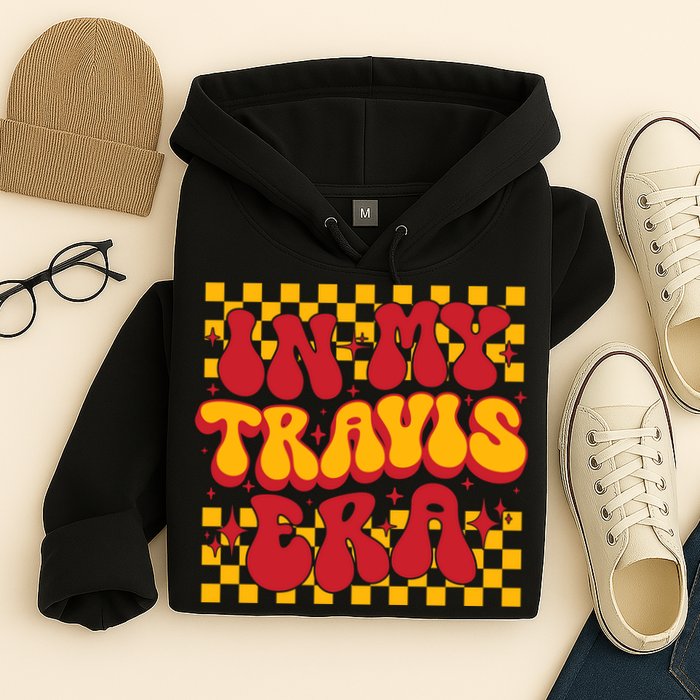 In My Travis Era Retro Groovy Hoodie