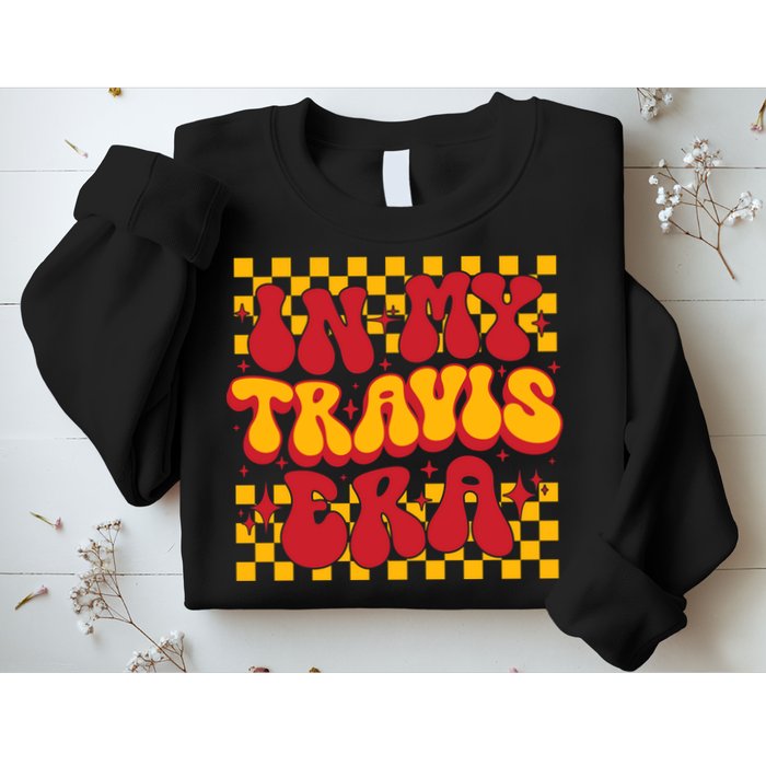 In My Travis Era Retro Groovy Sweatshirt