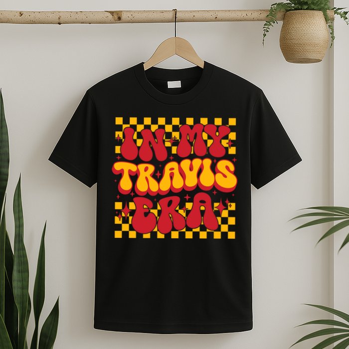 In My Travis Era Retro Groovy T-Shirt