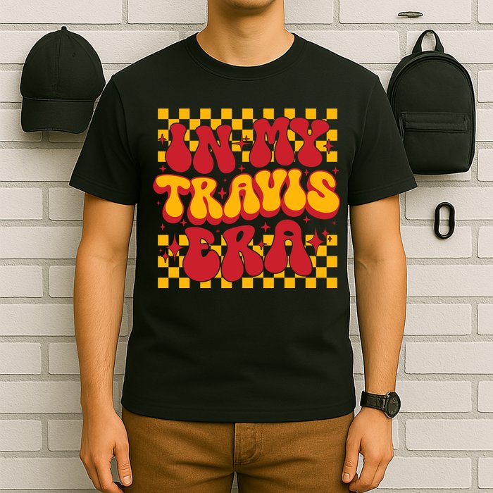 In My Travis Era Retro Groovy T-Shirt