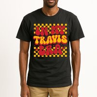 In My Travis Era Retro Groovy Tall T-Shirt