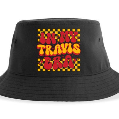 In My Travis Era Retro Groovy Sustainable Bucket Hat