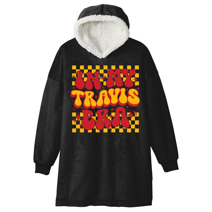 In My Travis Era Retro Groovy Hooded Wearable Blanket