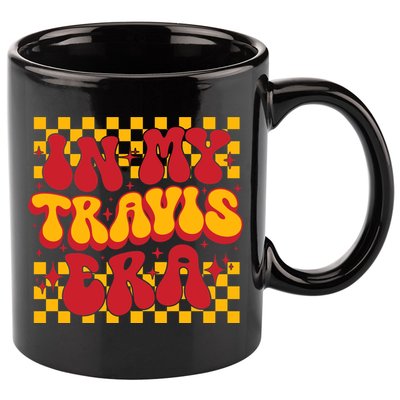In My Travis Era Retro Groovy 11oz C Handle Ceramic Mug