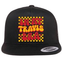In My Travis Era Retro Groovy Flatbill Hat