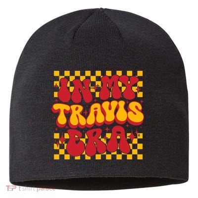 In My Travis Era Retro Groovy Sustainable Beanie