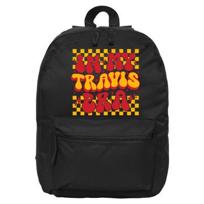 In My Travis Era Retro Groovy 16 in Basic Backpack