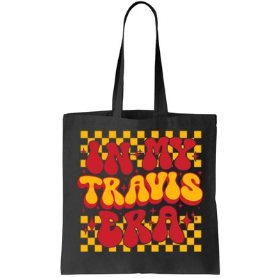 In My Travis Era Retro Groovy Tote Bag