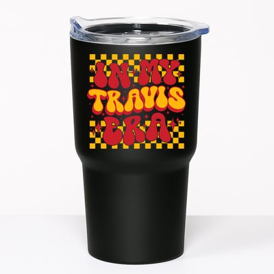 In My Travis Era Retro Groovy Tumbler