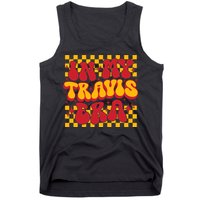 In My Travis Era Retro Groovy Tank Top