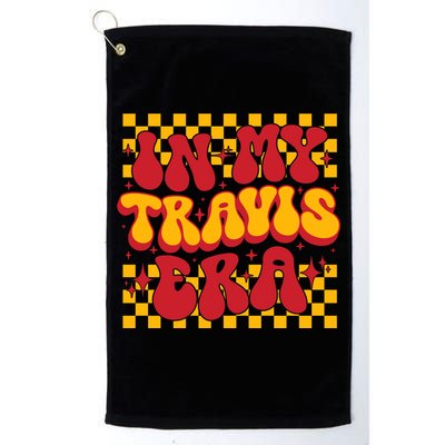 In My Travis Era Retro Groovy Golf Towel