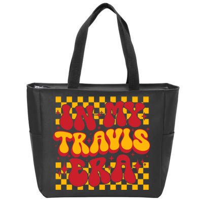 In My Travis Era Retro Groovy Zip Tote Bag