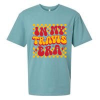 In My Travis Era Retro Groovy Sueded Cloud Jersey T-Shirt