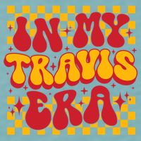 In My Travis Era Retro Groovy Sueded Cloud Jersey T-Shirt