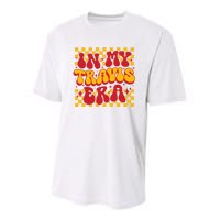 In My Travis Era Retro Groovy Youth Performance Sprint T-Shirt