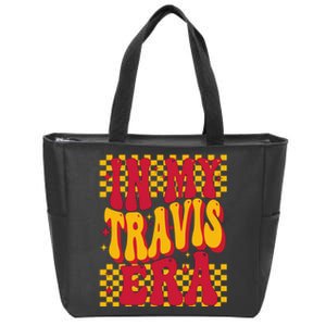 In My Travis Era Retro Groovy Zip Tote Bag