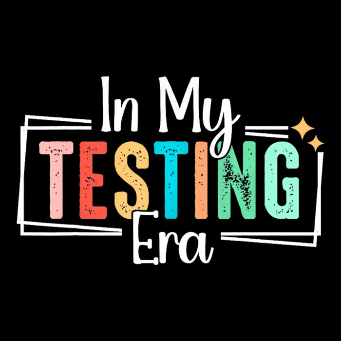 In My Testing Era Funny Testing Day Teacher Test Day T-Shirt
