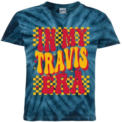 In My Travis Era Retro Groovy Kids Tie-Dye T-Shirt