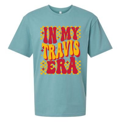 In My Travis Era Retro Groovy Sueded Cloud Jersey T-Shirt