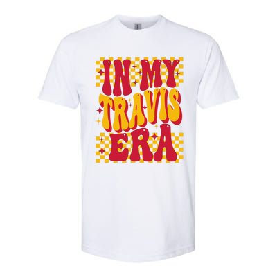 In My Travis Era Retro Groovy Softstyle CVC T-Shirt