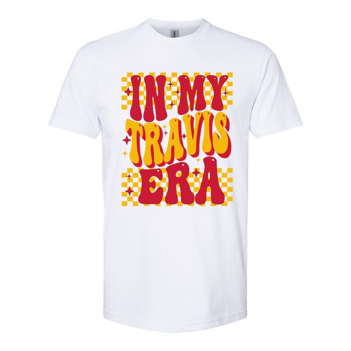 In My Travis Era Retro Groovy Softstyle CVC T-Shirt