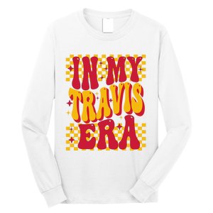 In My Travis Era Retro Groovy Long Sleeve Shirt