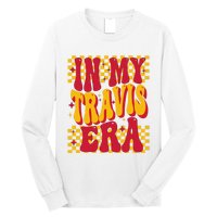 In My Travis Era Retro Groovy Long Sleeve Shirt