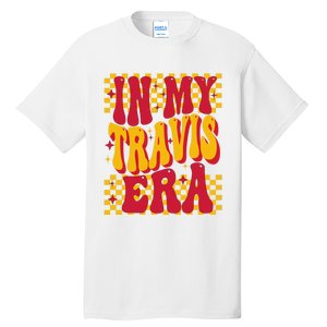 In My Travis Era Retro Groovy Tall T-Shirt