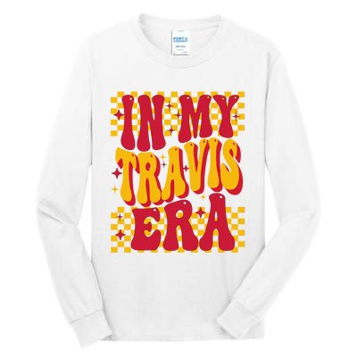 In My Travis Era Retro Groovy Tall Long Sleeve T-Shirt