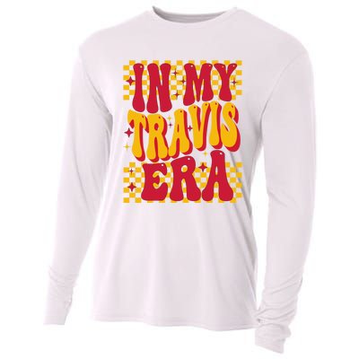 In My Travis Era Retro Groovy Cooling Performance Long Sleeve Crew