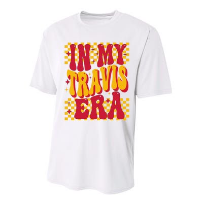 In My Travis Era Retro Groovy Performance Sprint T-Shirt