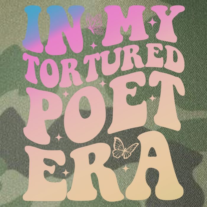 In My Tortured Poet Era Groovy Legacy Tie Dye Trucker Hat