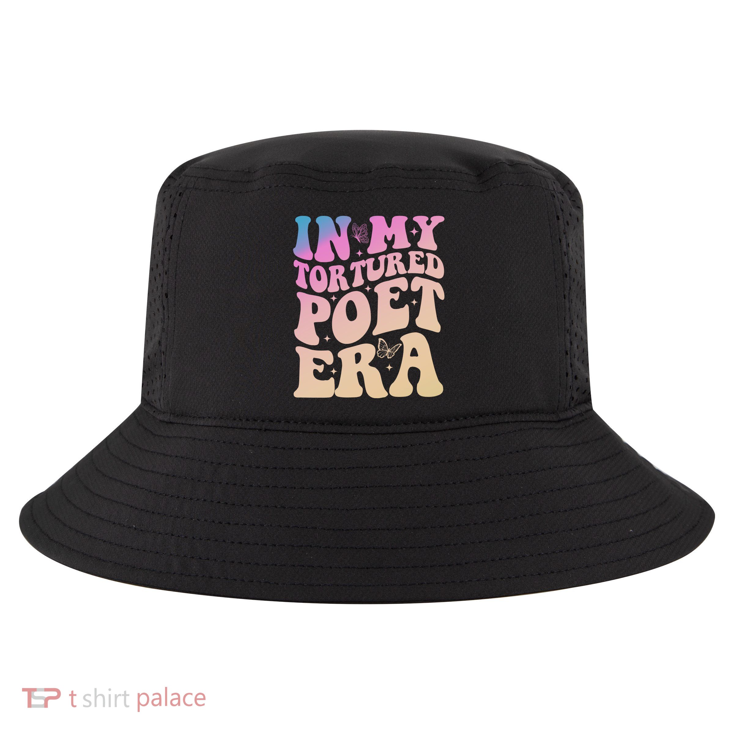In My Tortured Poet Era Groovy Cool Comfort Performance Bucket Hat