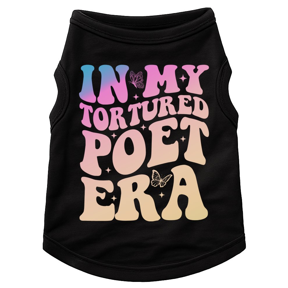 In My Tortured Poet Era Groovy Doggie Tank