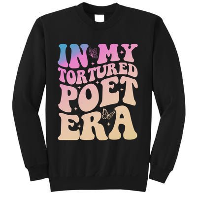 In My Tortured Poet Era Groovy Sweatshirt