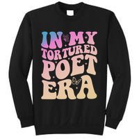 In My Tortured Poet Era Groovy Sweatshirt
