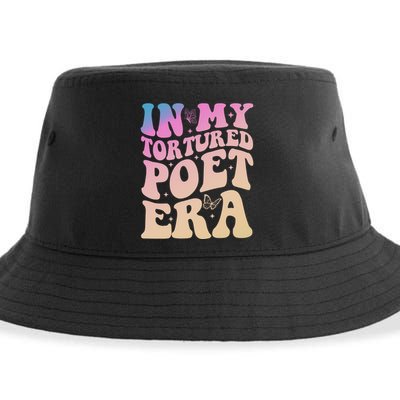 In My Tortured Poet Era Groovy Sustainable Bucket Hat