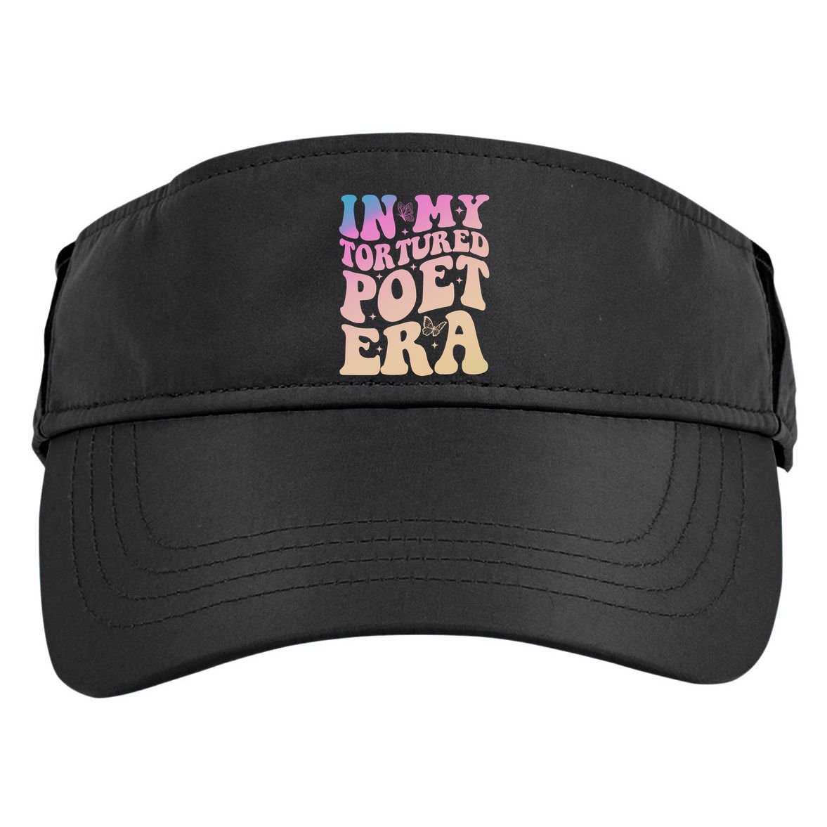 In My Tortured Poet Era Groovy Adult Drive Performance Visor