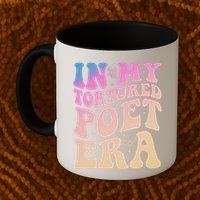 In My Tortured Poet Era Groovy Mug