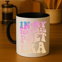 In My Tortured Poet Era Groovy Mug