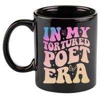 In My Tortured Poet Era Groovy 11oz C Handle Ceramic Mug