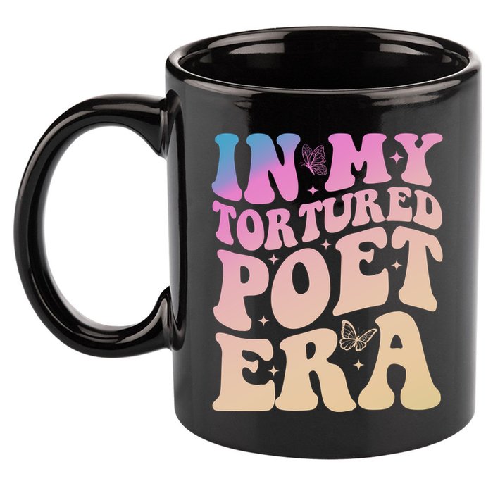 In My Tortured Poet Era Groovy 11oz C Handle Ceramic Mug
