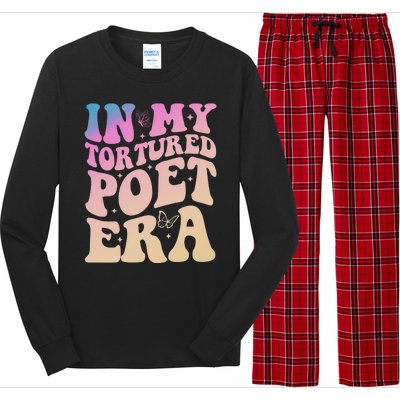 In My Tortured Poet Era Groovy Long Sleeve Pajama Set