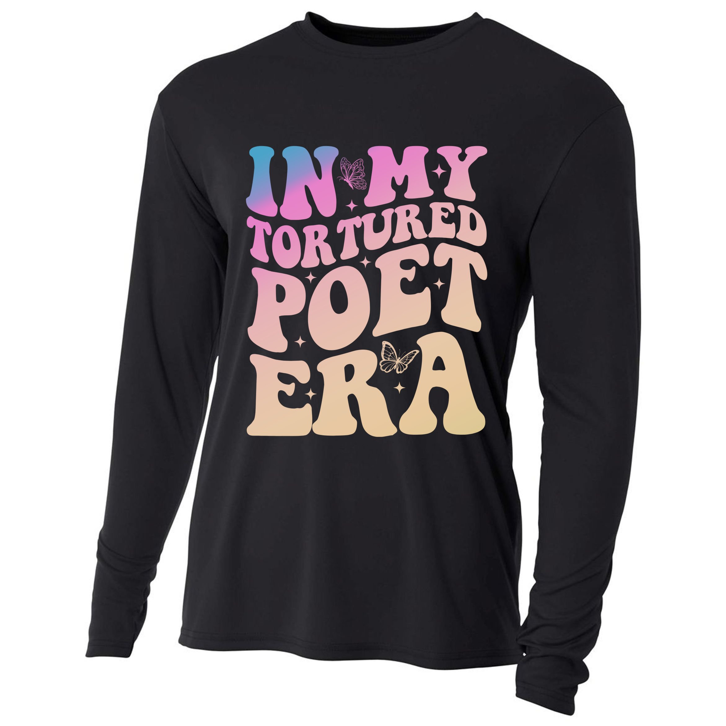 In My Tortured Poet Era Groovy Cooling Performance Long Sleeve Crew