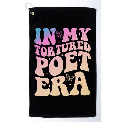 In My Tortured Poet Era Groovy Golf Towel