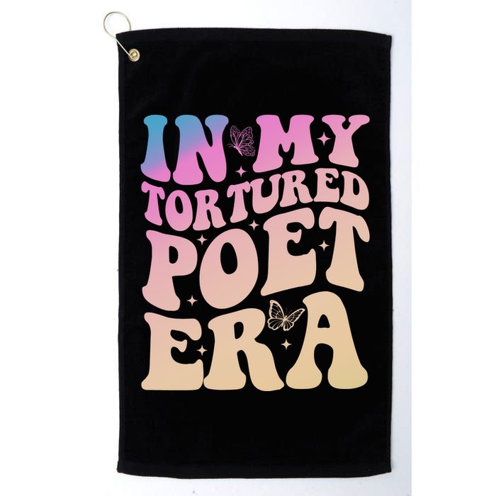 In My Tortured Poet Era Groovy Golf Towel