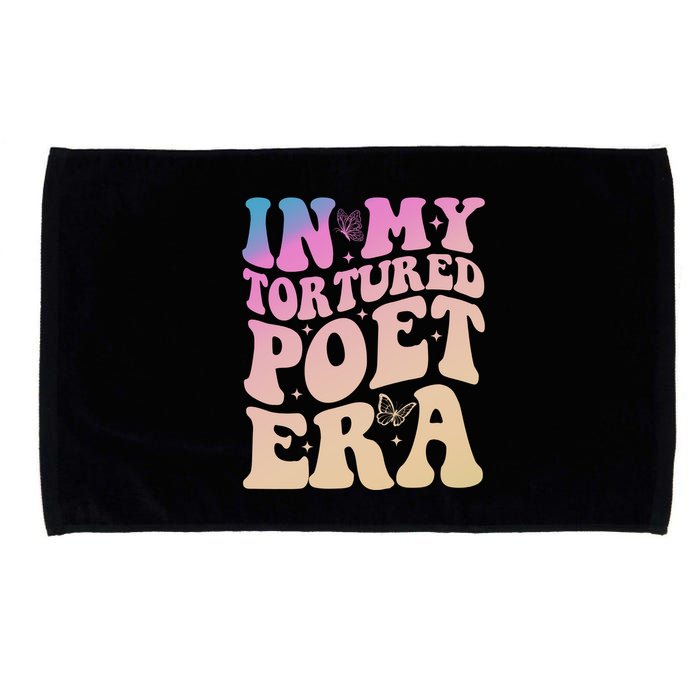 In My Tortured Poet Era Groovy Microfiber Hand Towel