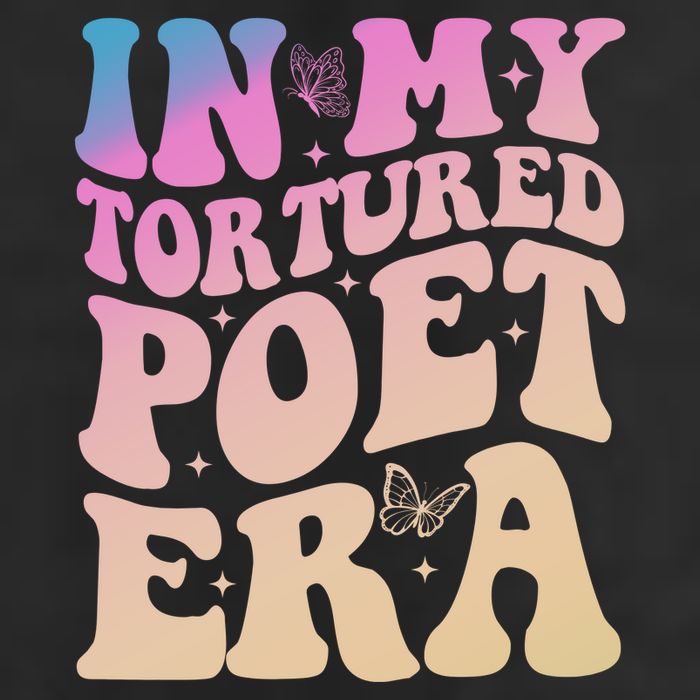 In My Tortured Poet Era Groovy Microfiber Hand Towel