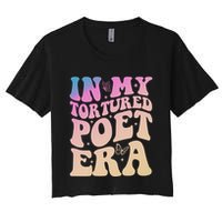 In My Tortured Poet Era Groovy Crop Top
