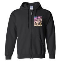 In My Tortured Poet Era Groovy Full Zip Hoodie